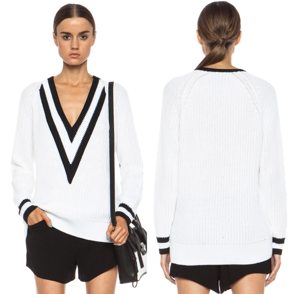 Rag Bone Talia Vneck Sweater 